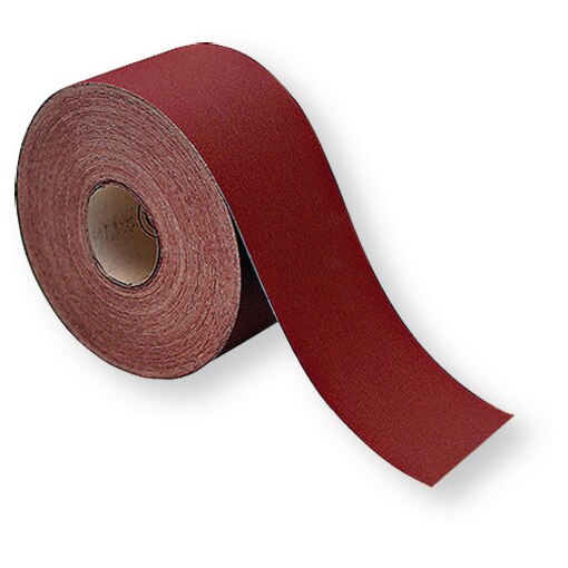 Papier abrasif WOODline Top 115 mm P240 rouge-brun